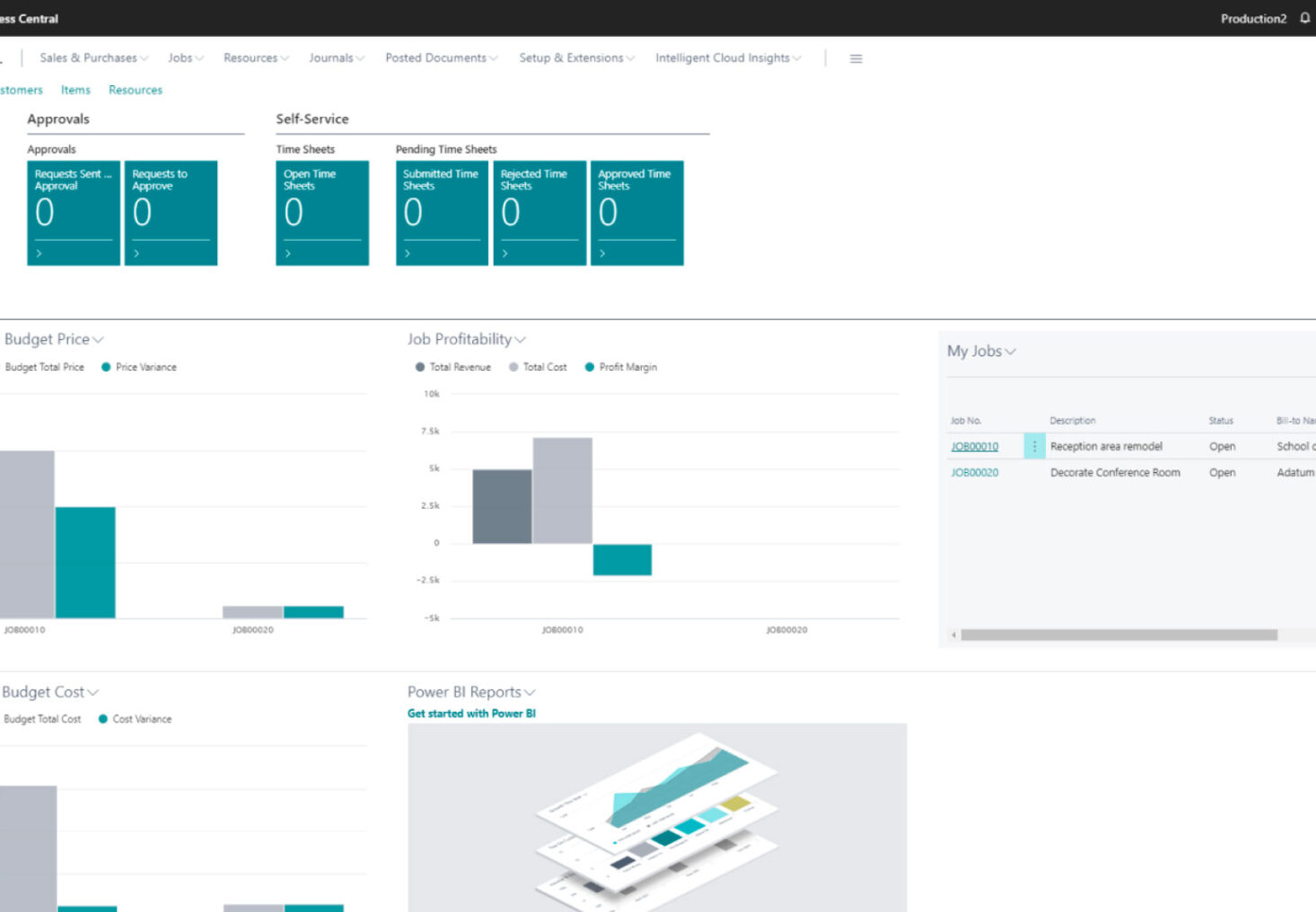 Microsoft Dynamics 365 Business Central