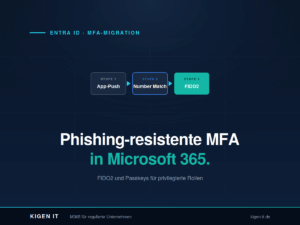 Phishing-resistente MFA in Microsoft 365: FIDO2 und Passkeys für privilegierte Rollen